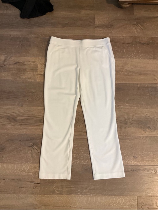 INC International Concepts Pants - INC International Concepts white slim fit stretchy pants, 16
